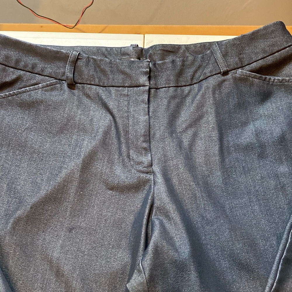 Worthington Gray Straight-Leg Trousers